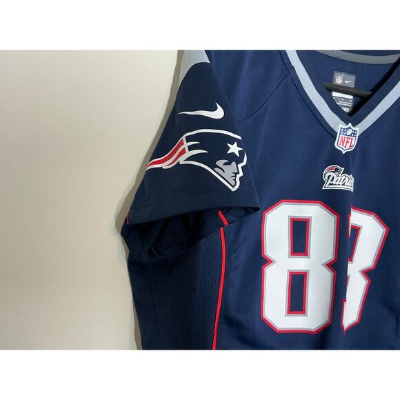 Wes Walker New England Patriots NFL Nike Football Jersey Women's size XL - Picture 3 of 7
